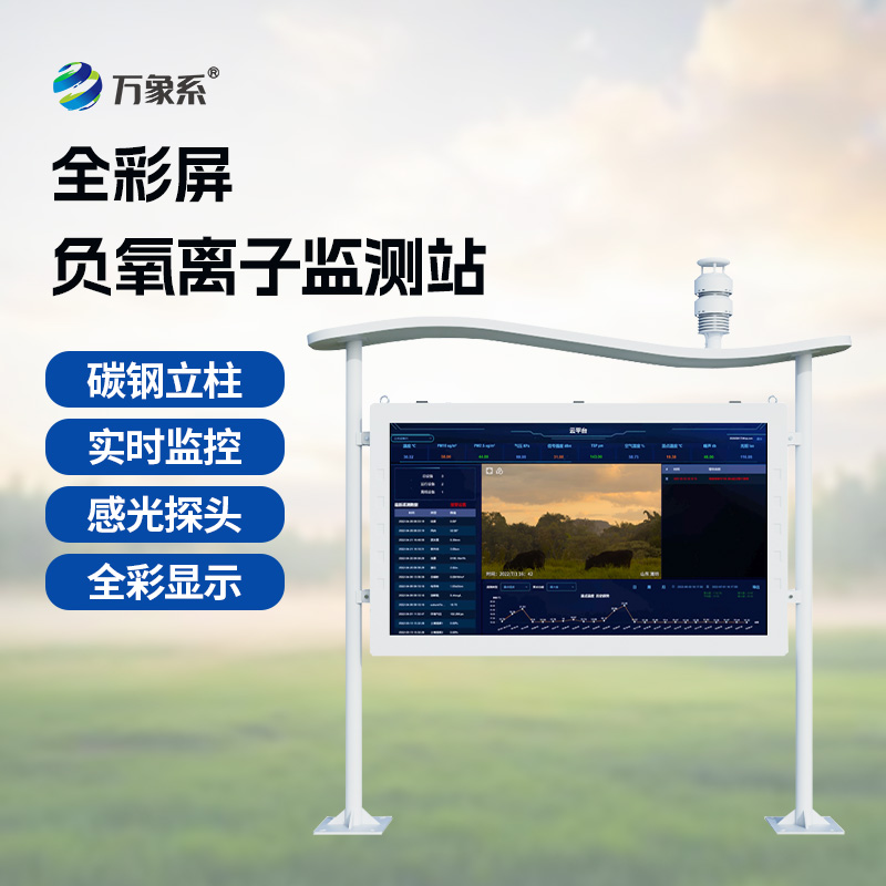 負(fù)氧離子在線監(jiān)測站