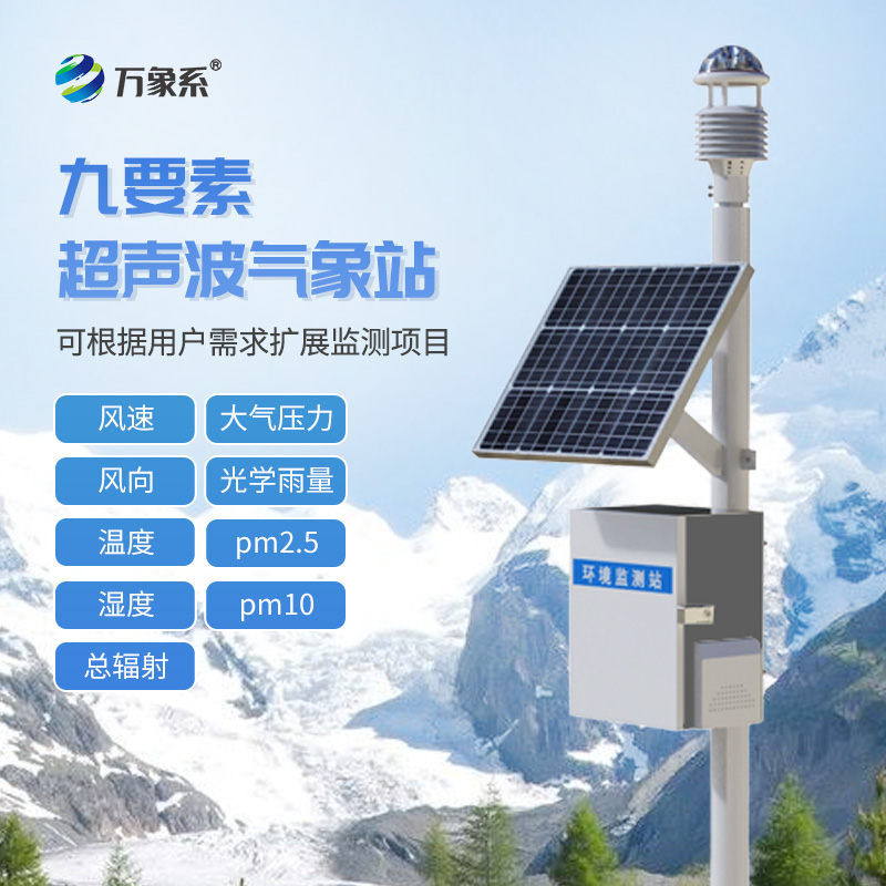 九要素超聲波氣象站如何“聽”懂天氣？